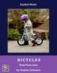 Bicycles piano sheet music cover